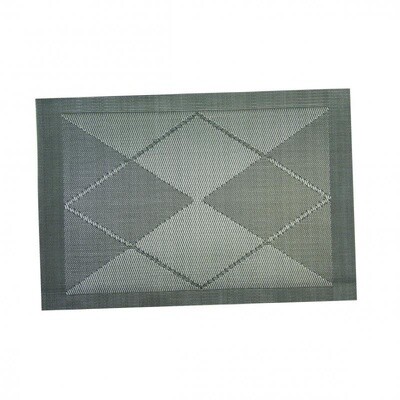 Argyle Placemat 12PC Pack 30X45CM Brown