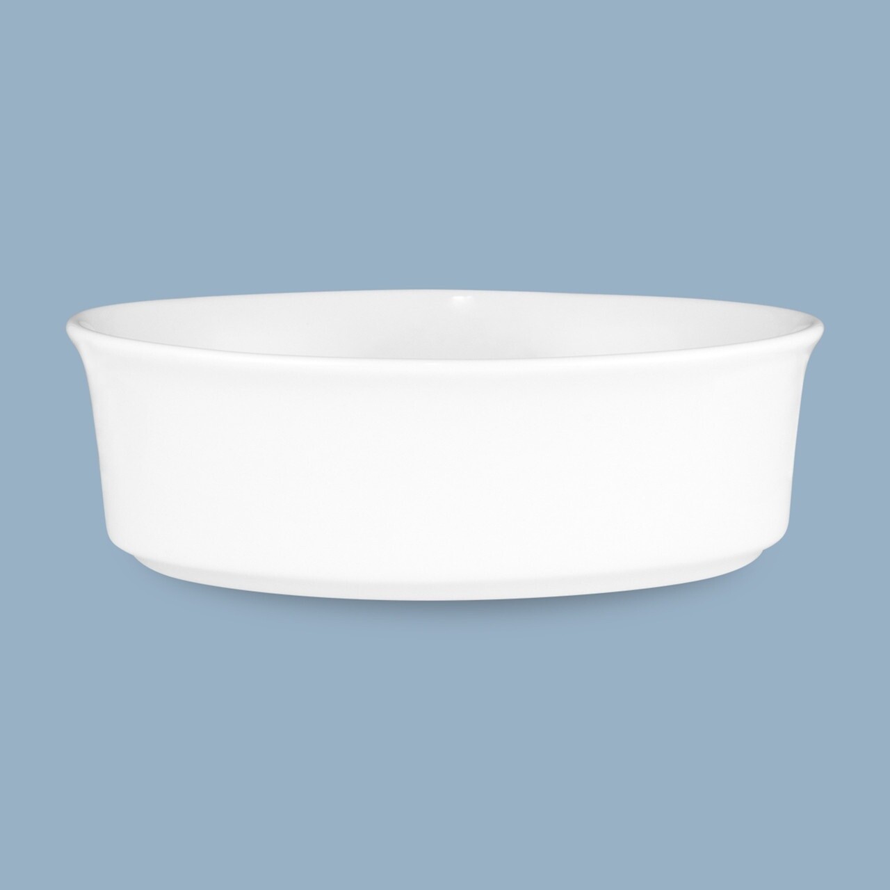 Oval Pie Dish 500ml - New Bone