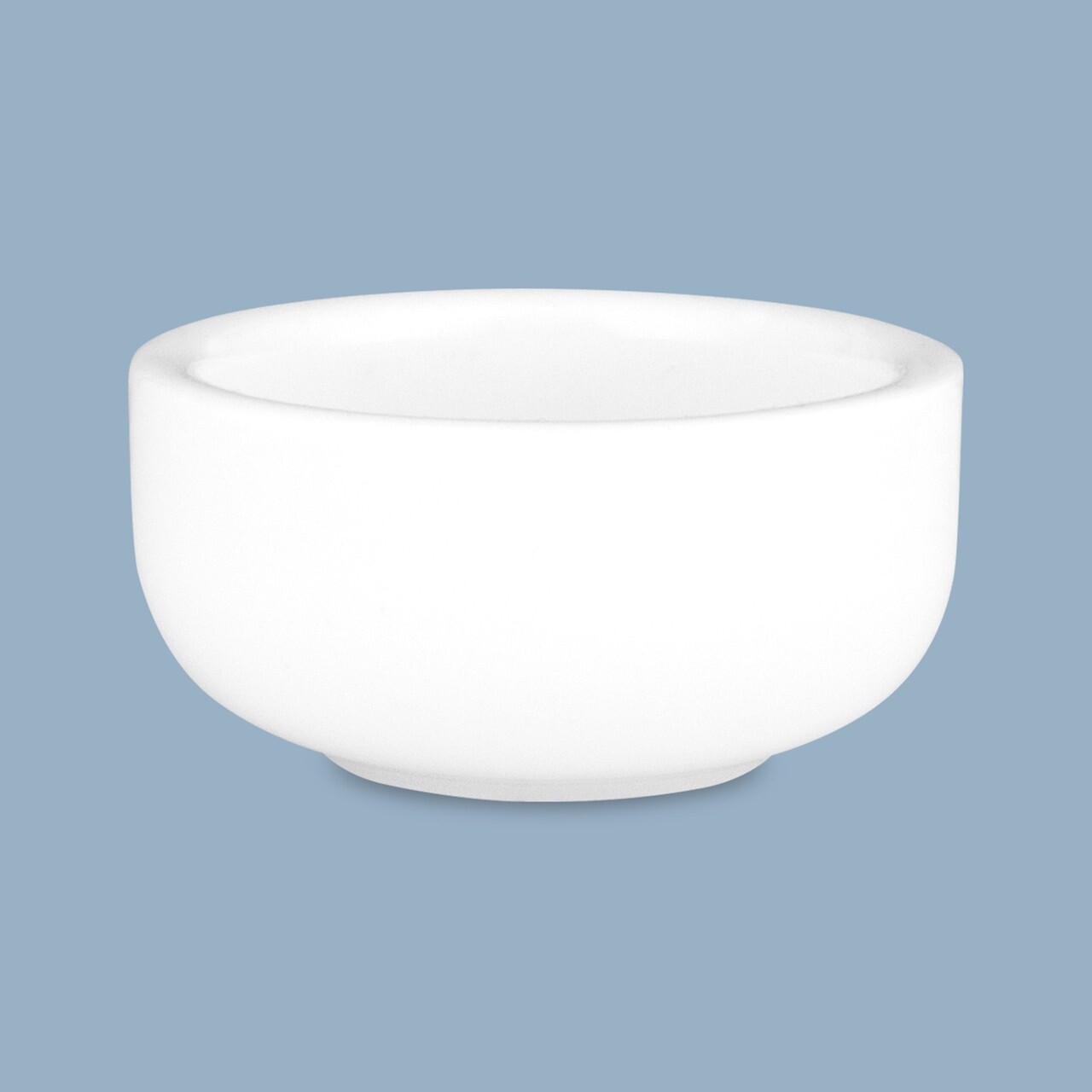 Butter Pot 6.5Cm/80Ml - New Bone