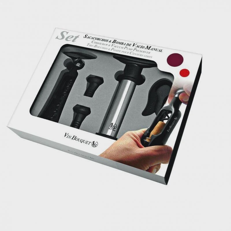 Corkscrew &amp; Vacuum Pump Set