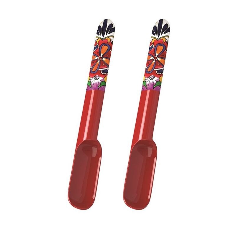 Taco Spoon-Set Of 2 Red