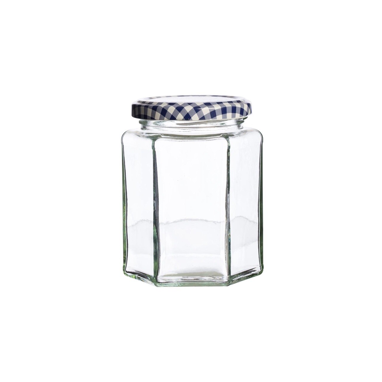 Hexegonal Twist Top Jar 280ml