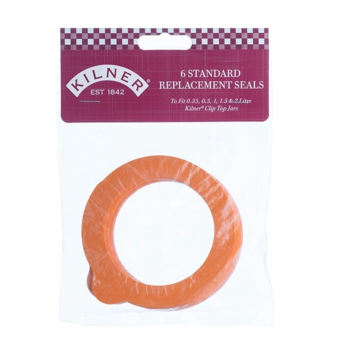 Standard Rubber Seals - 6 Pack