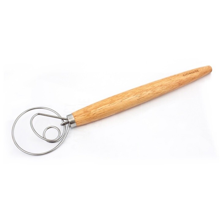 Dough Whisk 33 X 7.5cm (24cm HANDLE LENGTH)