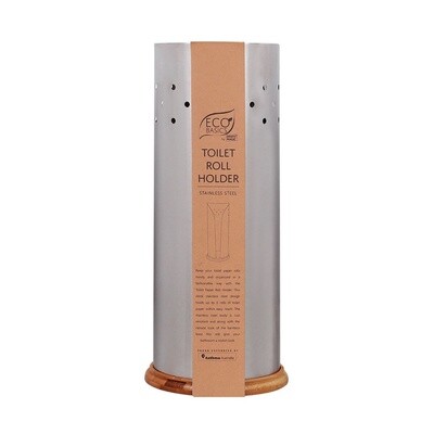 Eco Basics Toilet Roll Holder - Stainless Steel