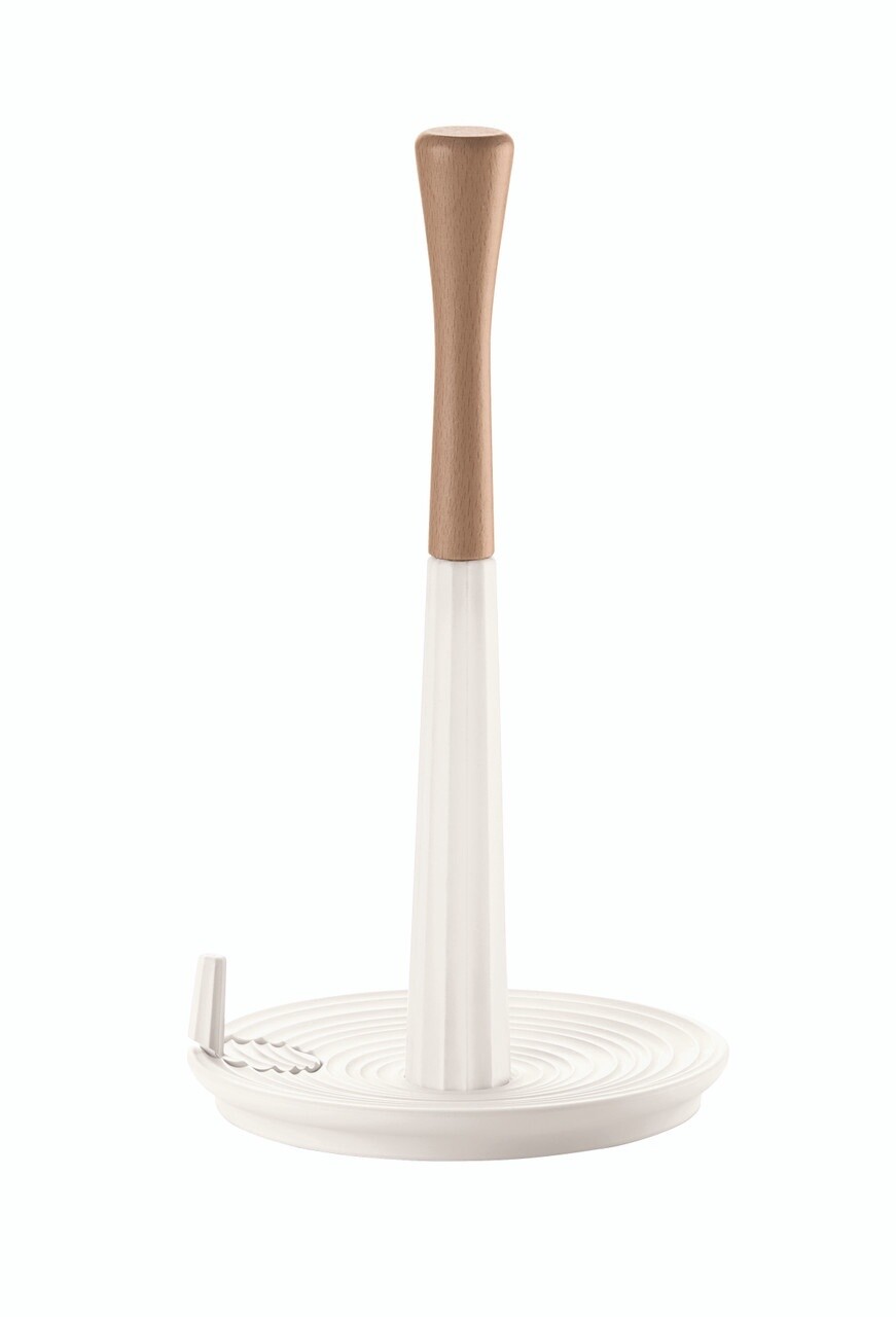Roll &amp; Tear Universal kitchen roll holder Milk - White