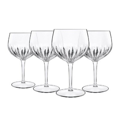 Mixed Gin Glass Set 4 Pieces
