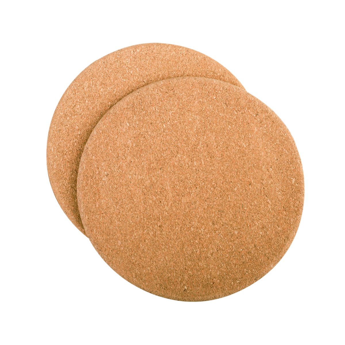 Round Cork Trivets 20cm dia Set 2