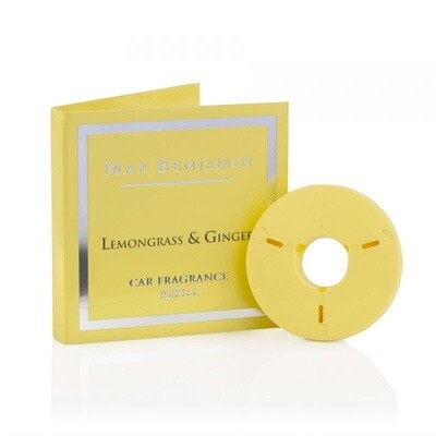 Car Fragrance - Lemongrass &amp; Ginger