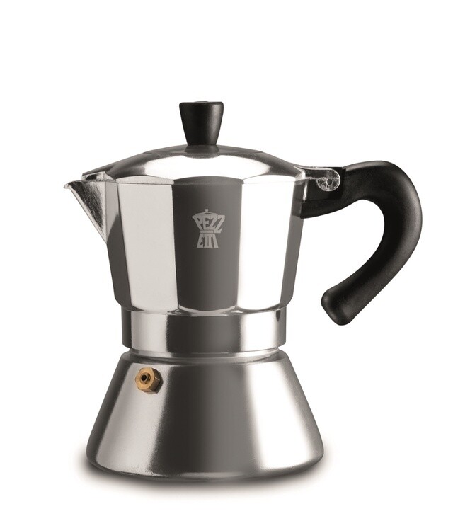 Bellexpress 6 Cup Coffee Maker Suitable For Induction Cooktops - Silver