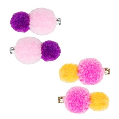 Cutie Pom Pom Hairclips