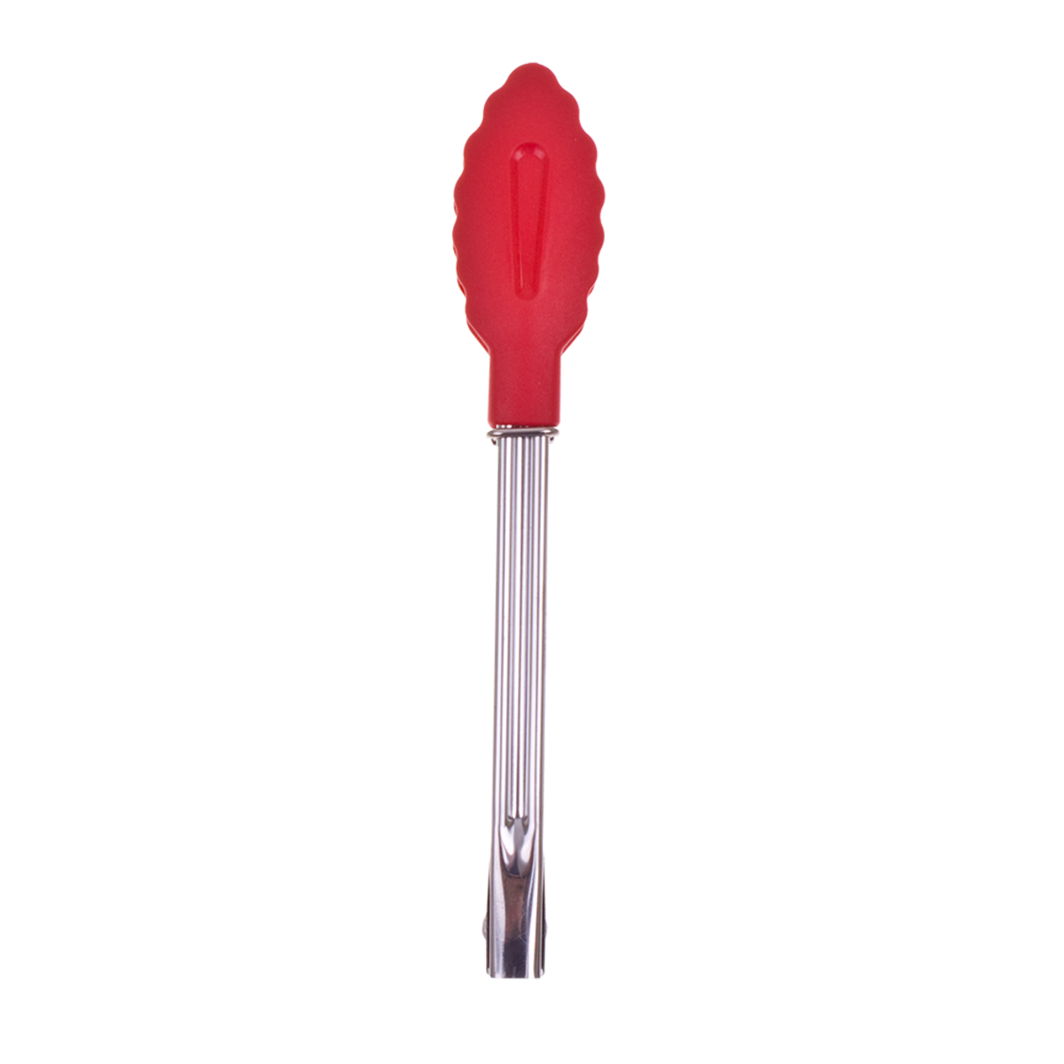18cm Stainless Steel Appetito with Nylon Head Red, Colour: Red