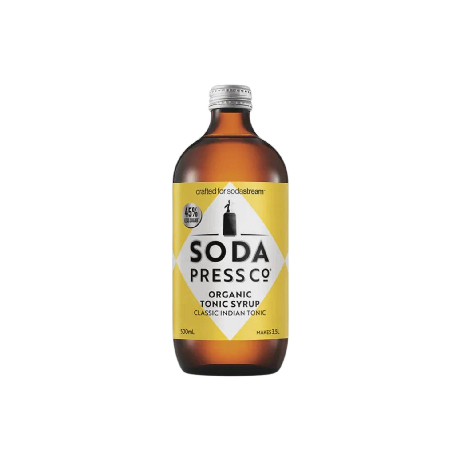 Soda Press Co Indian Tonic 500ml, Flavour: CLASSIC INDIAN TONIC
