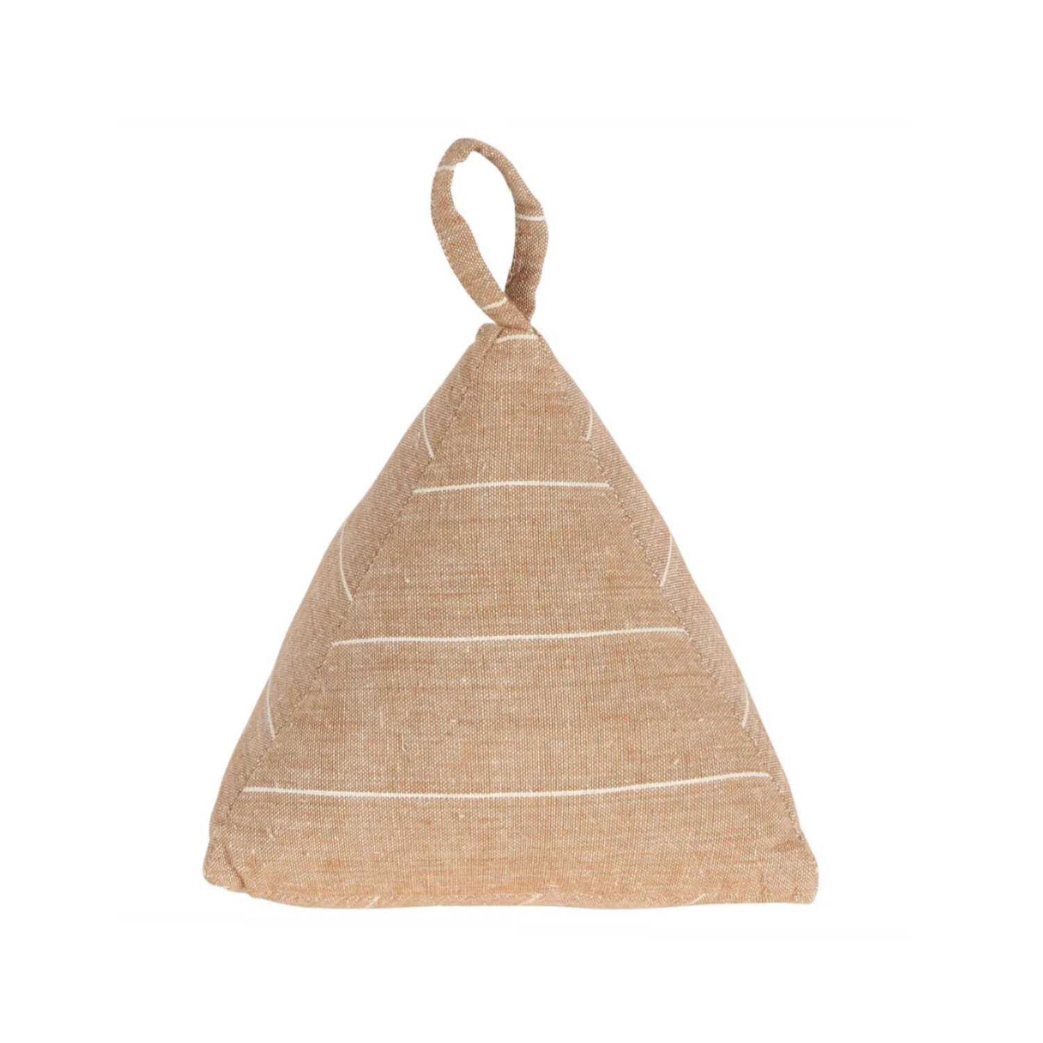 Wild Stripe Print Door Stop Clay