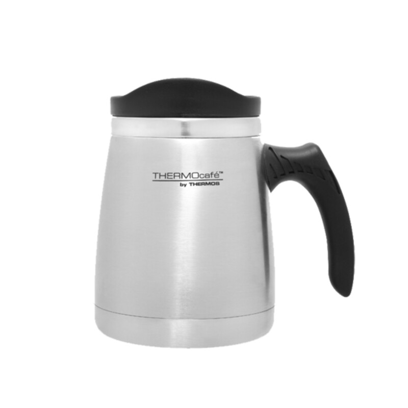 450Ml Thermocafe Stainless Steel Double Wall Wide Base Mug