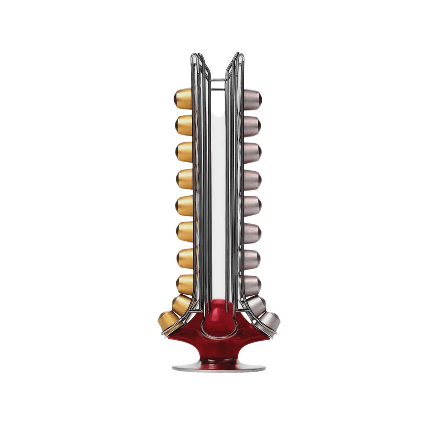 50 Coffee Capsule Carousel Red