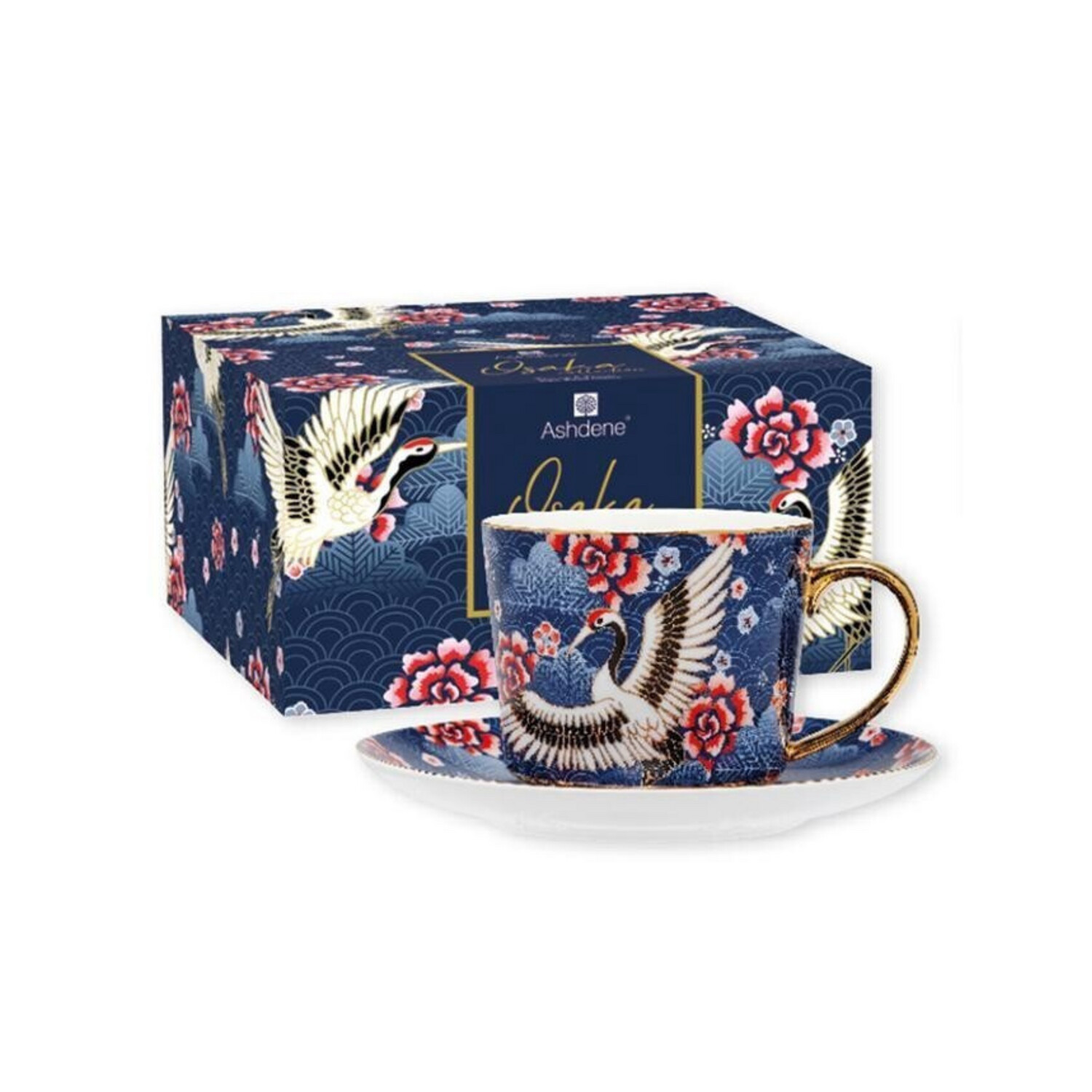 Osaka Blue Cranes Cup &amp; Saucer