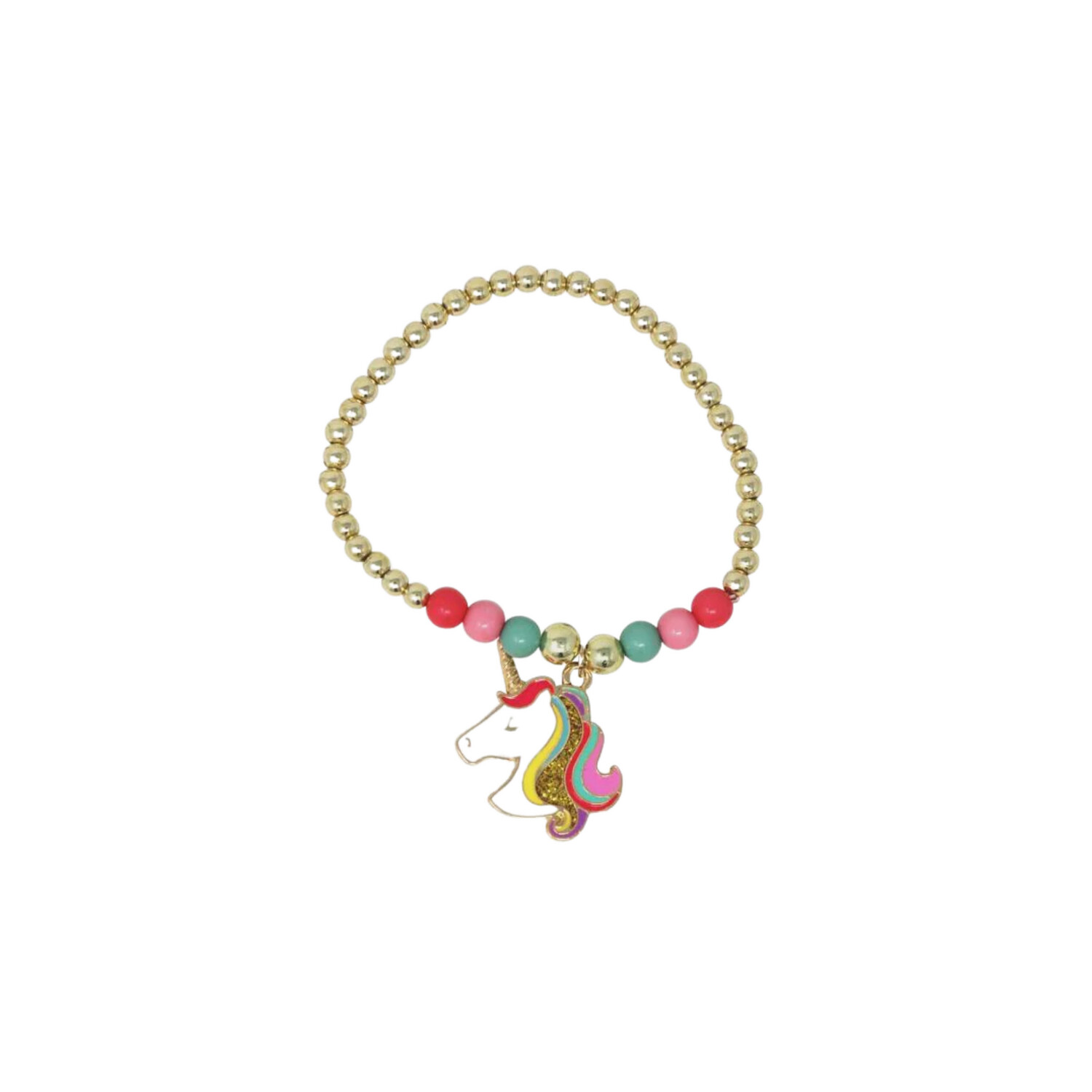 Rainbows &amp; Unicorns Beaded Bracelet