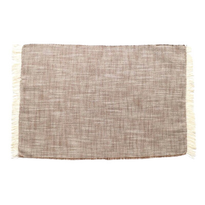 Slub Chambray Placemat Stone