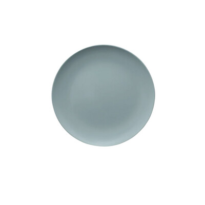 Single Colour Melamine Dinner Plate, 25Cm - Duck Egg Blue