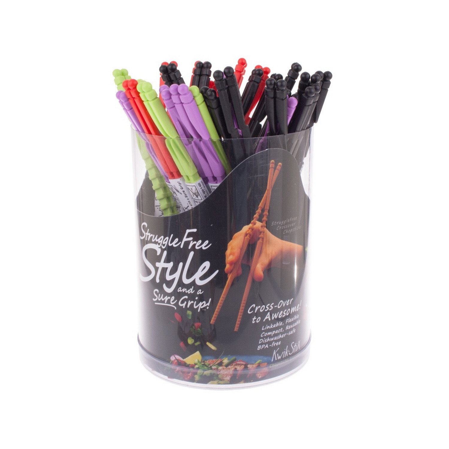 Struggle Free Chopsticks - Asst. Colors