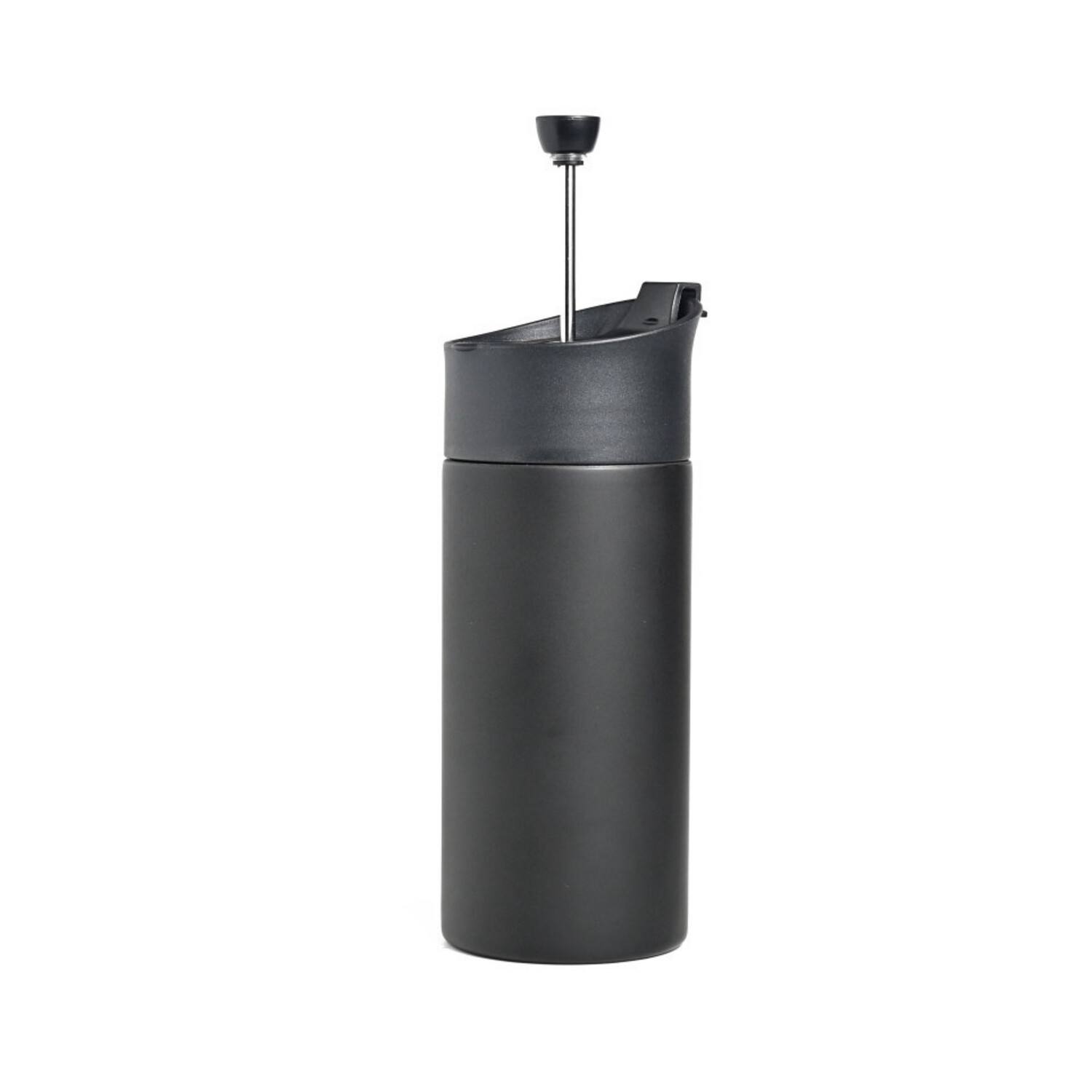 Travel French Press, Matt Black, 350Ml