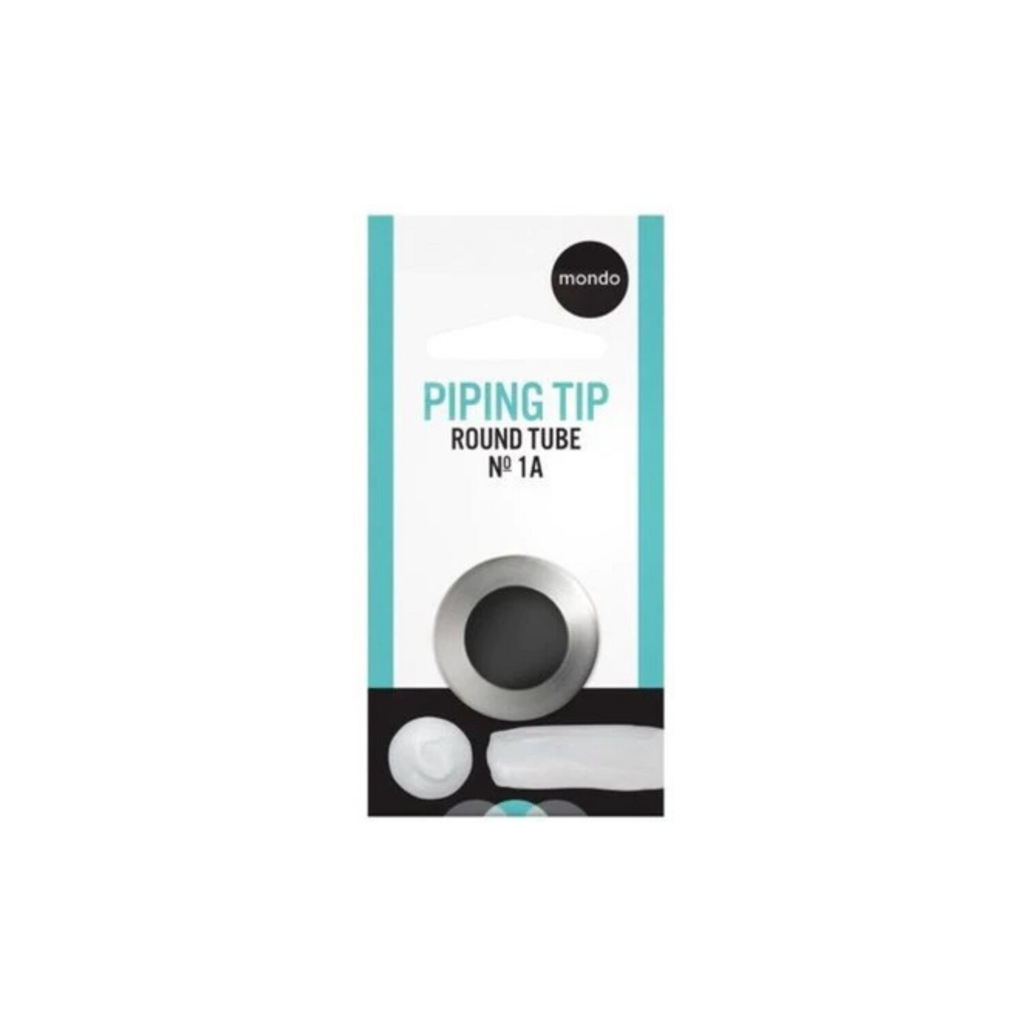 #0 Stainless Steel Round Piping Tip