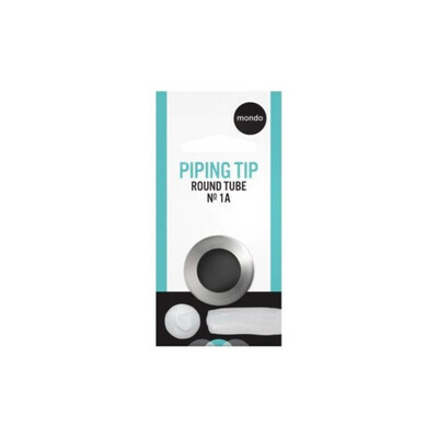 #0 Stainless Steel Round Piping Tip