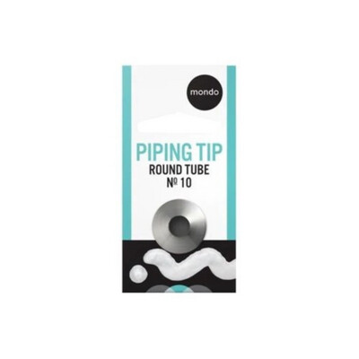 #10 Stainless Steel Round Piping Tip