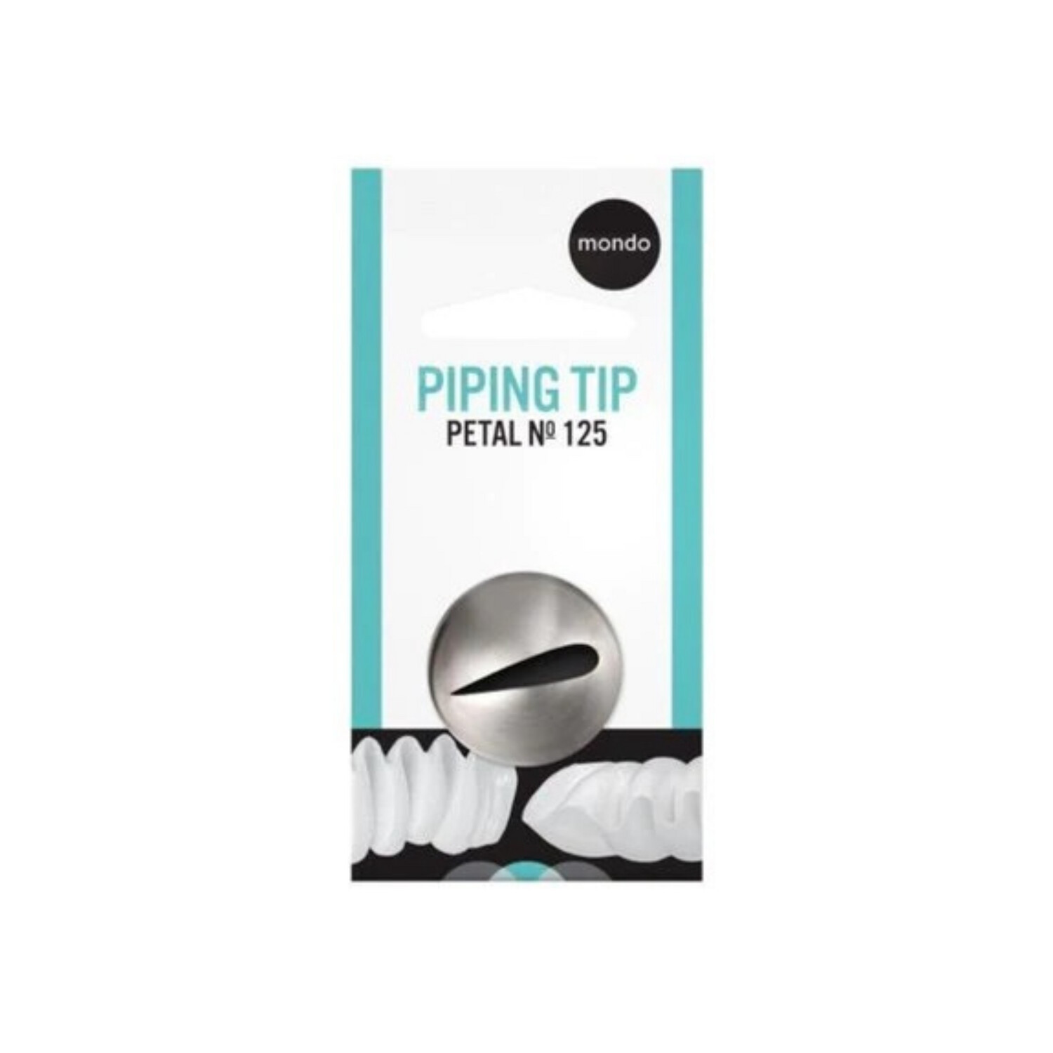 #125 Stainless Steel Lg Petal Piping Tip