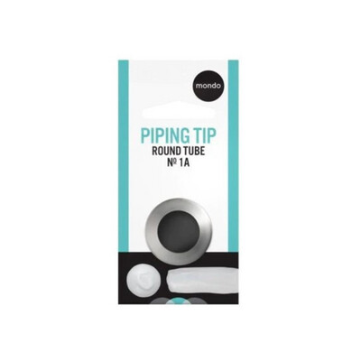 #1A Stainless Steel  Round Piping Tip