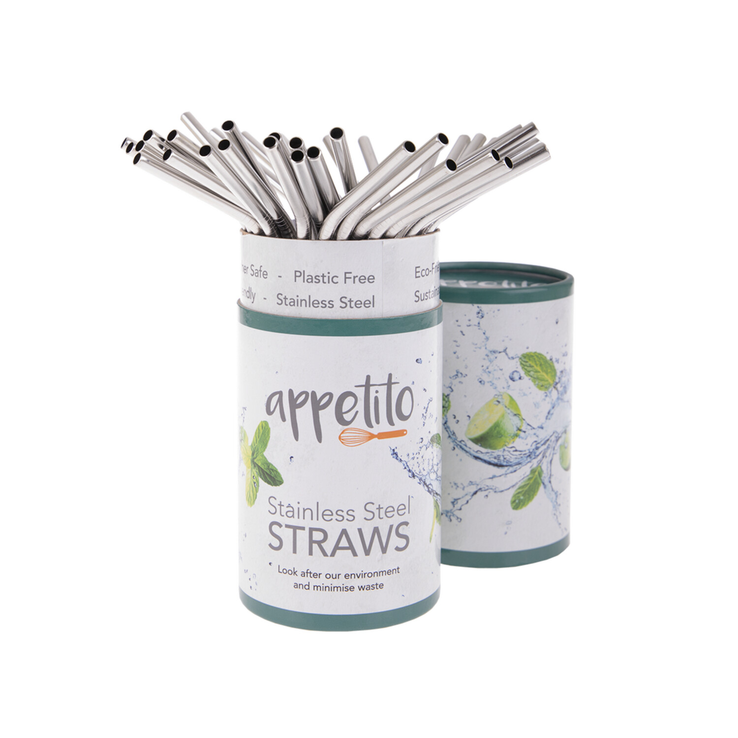 Stainless Steel Bent Drinking Straws