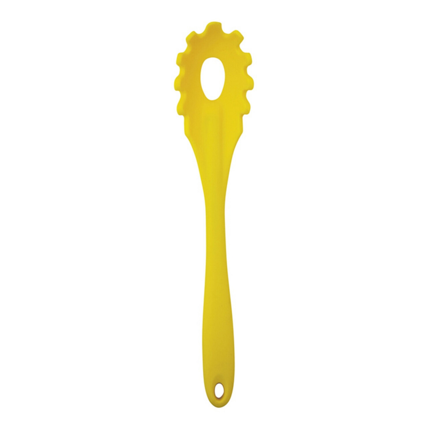 Silicone Spaghetti Spoon 28cm Yellow