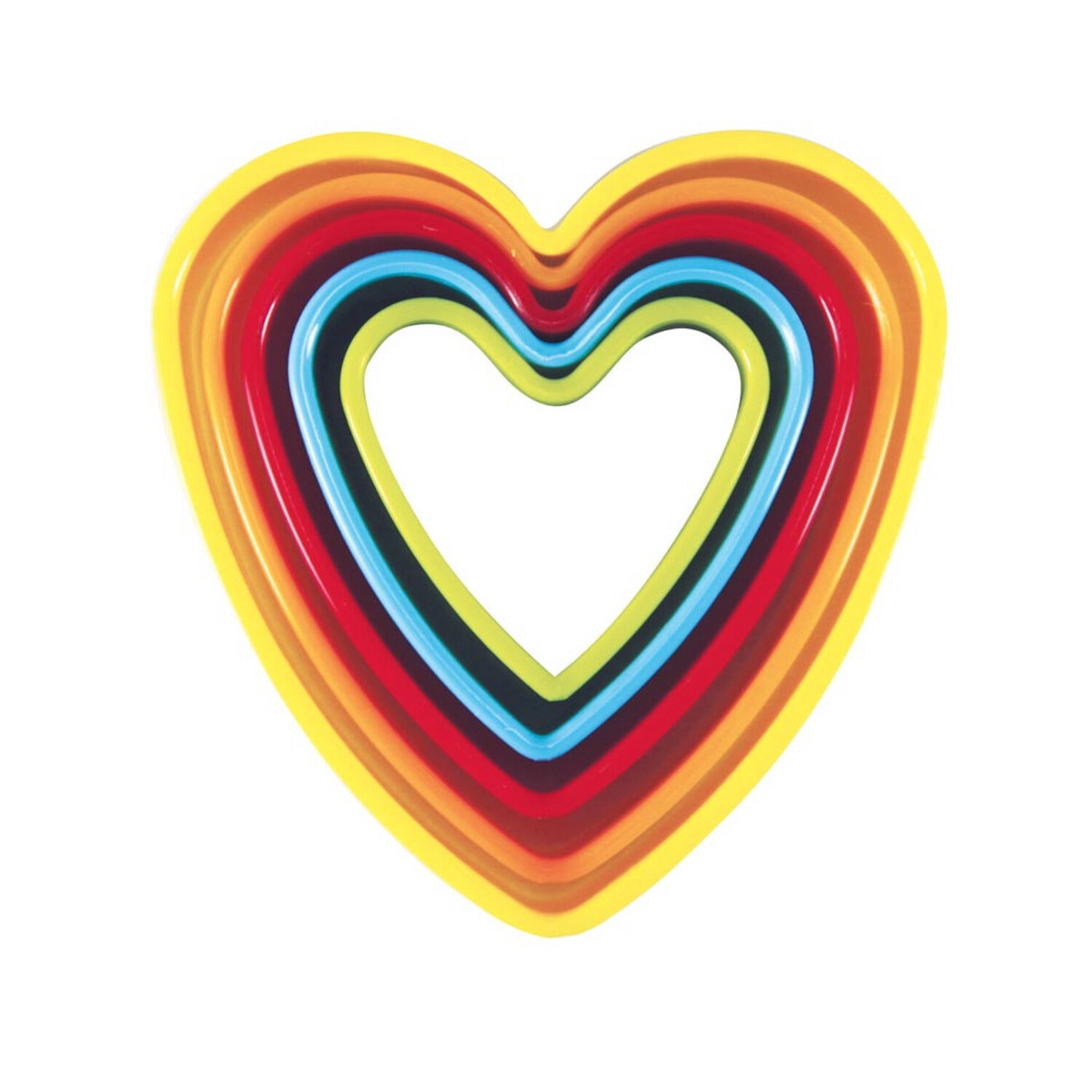 Heart Cookie Cutters Set Of 5