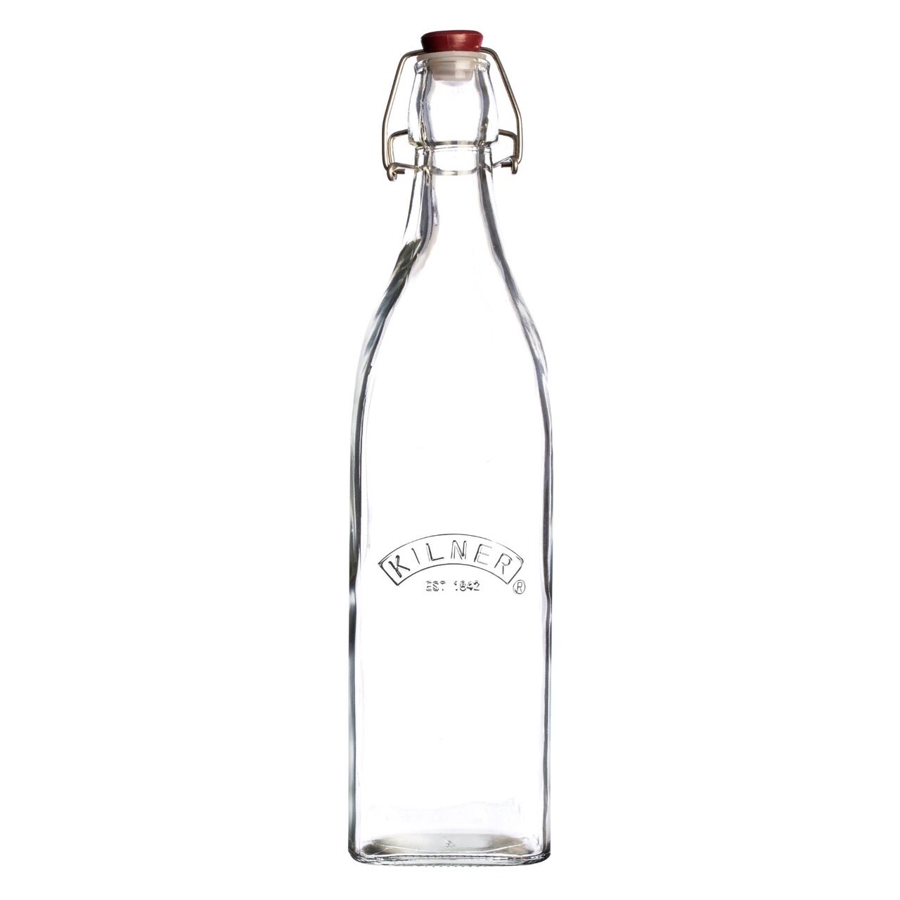 Square Clip Top Bottle 1 Litre