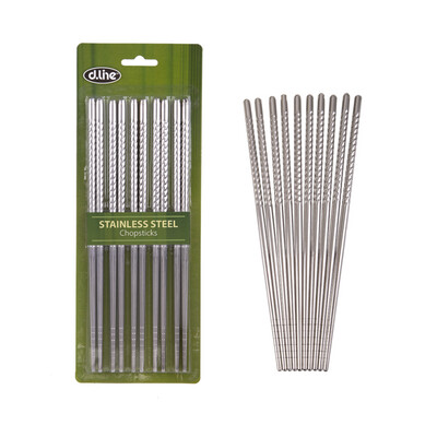 Stainless Steel Chopsticks Set 5