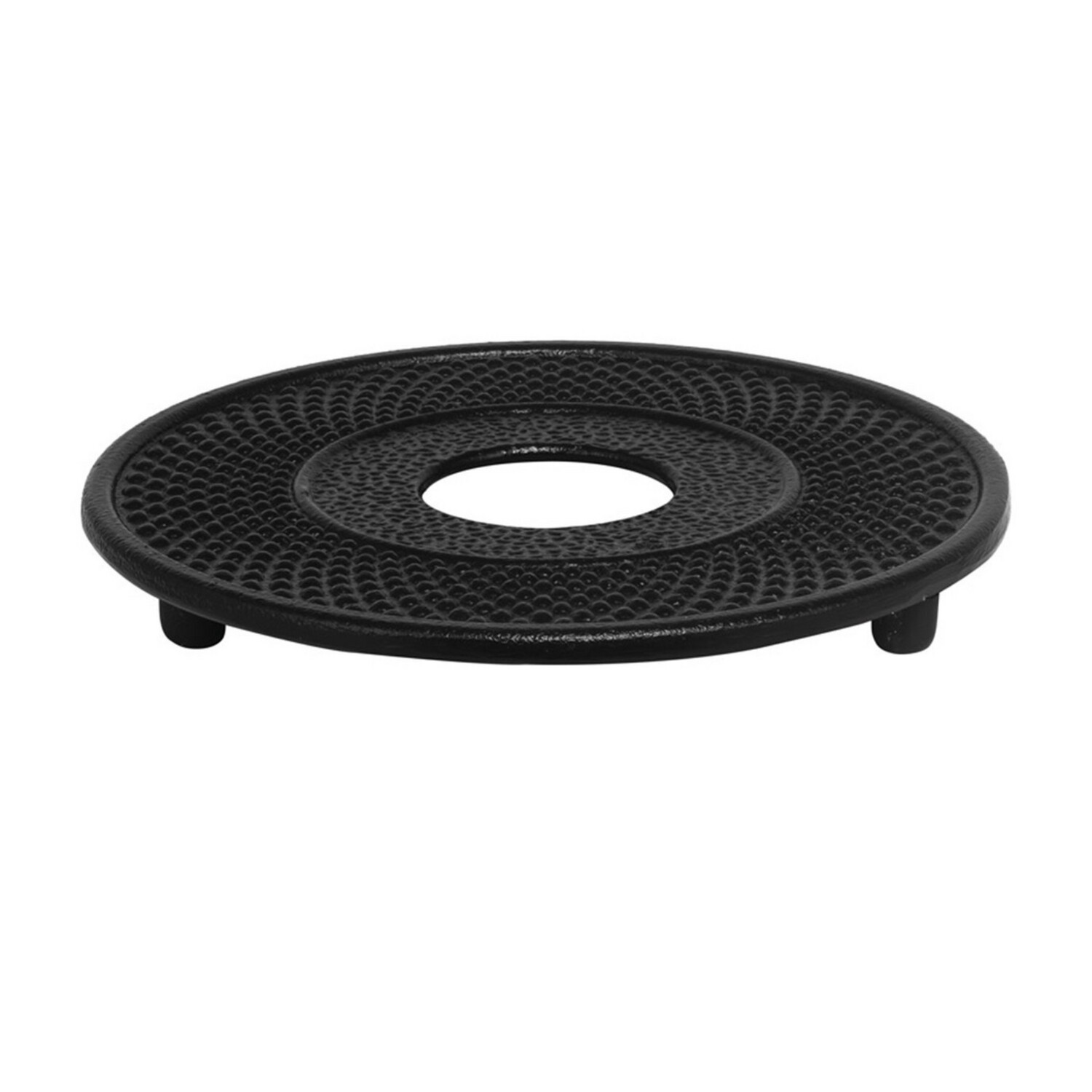 Hobnall Cast Iron Trivet Black-13cm