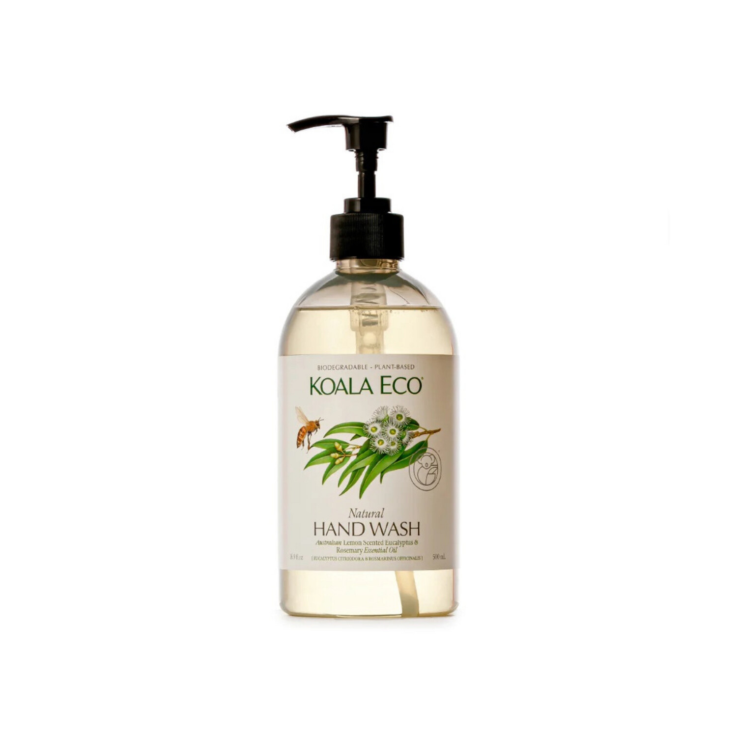 All Natural Lemon Scented Eucalyptus &amp; Rosemary Hand Wash 500Ml