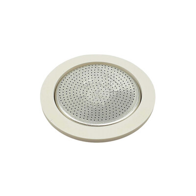 1 Silicon Gasket + 1 Filter 1 Cup Aluminium