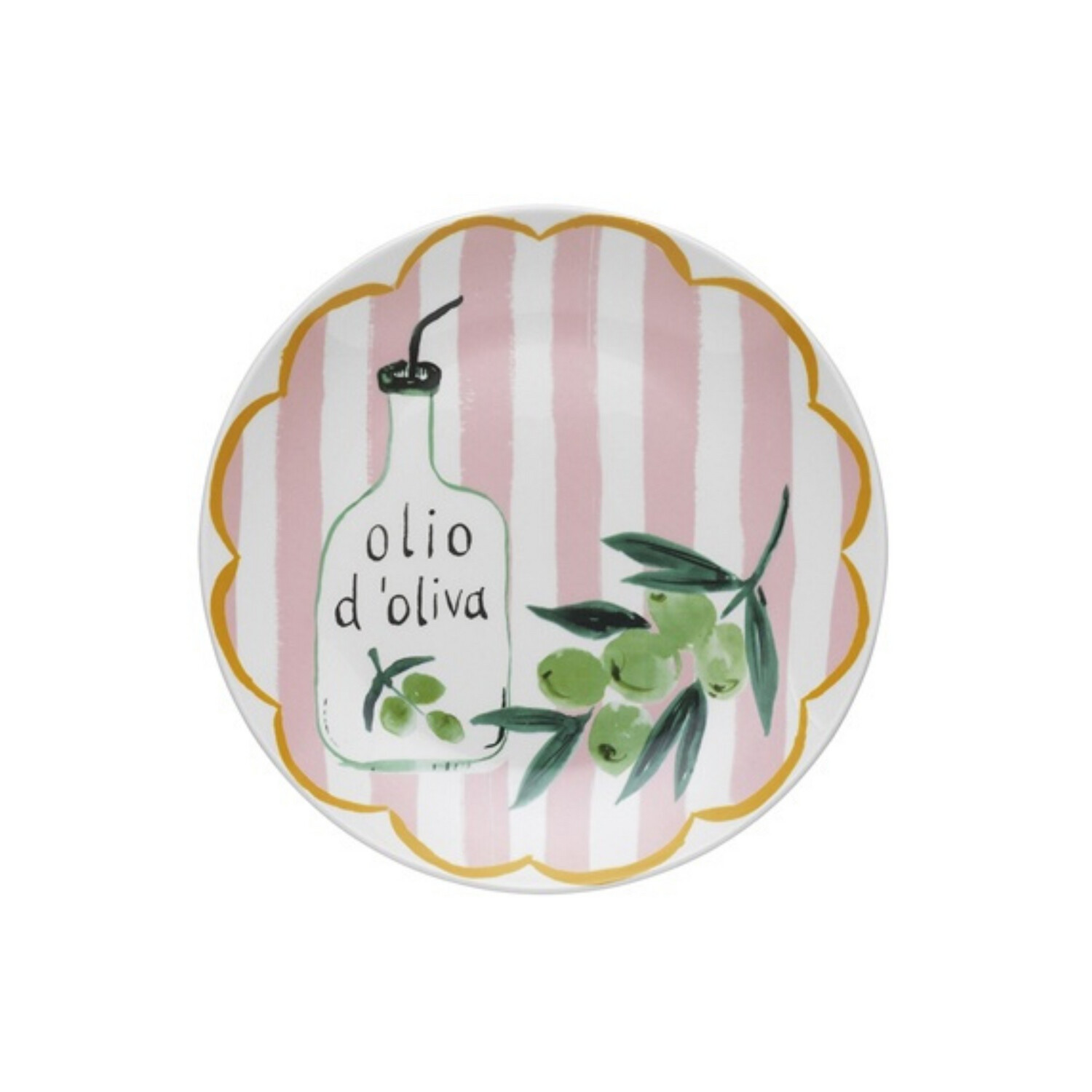 Cucina Side Plate 20cm Olive