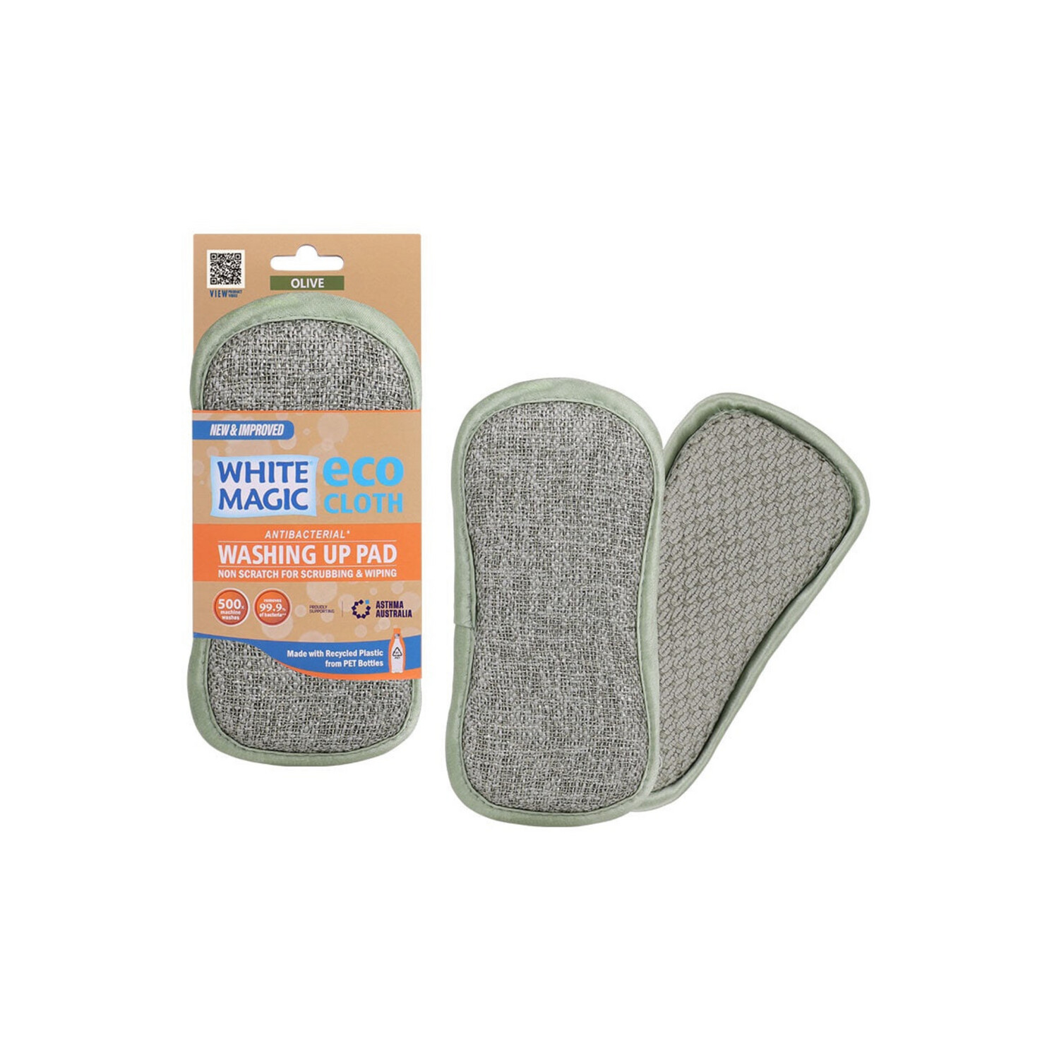 Washing Up Pad - Olive