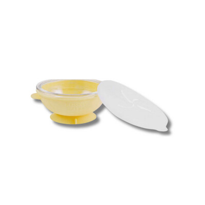 Silicone + Glass Bowl Set