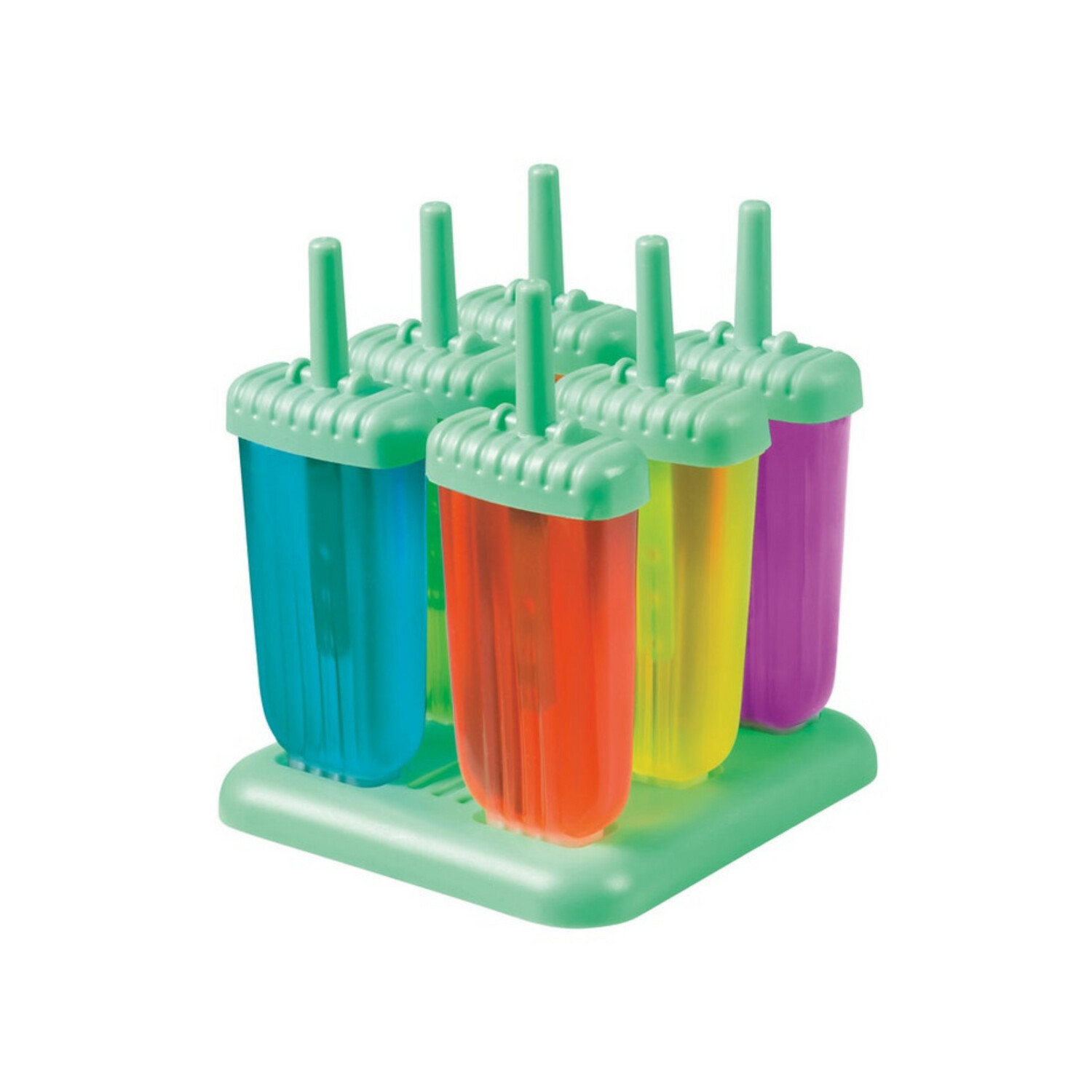 Groovy Ice Blocks 6 Piece Set Green
