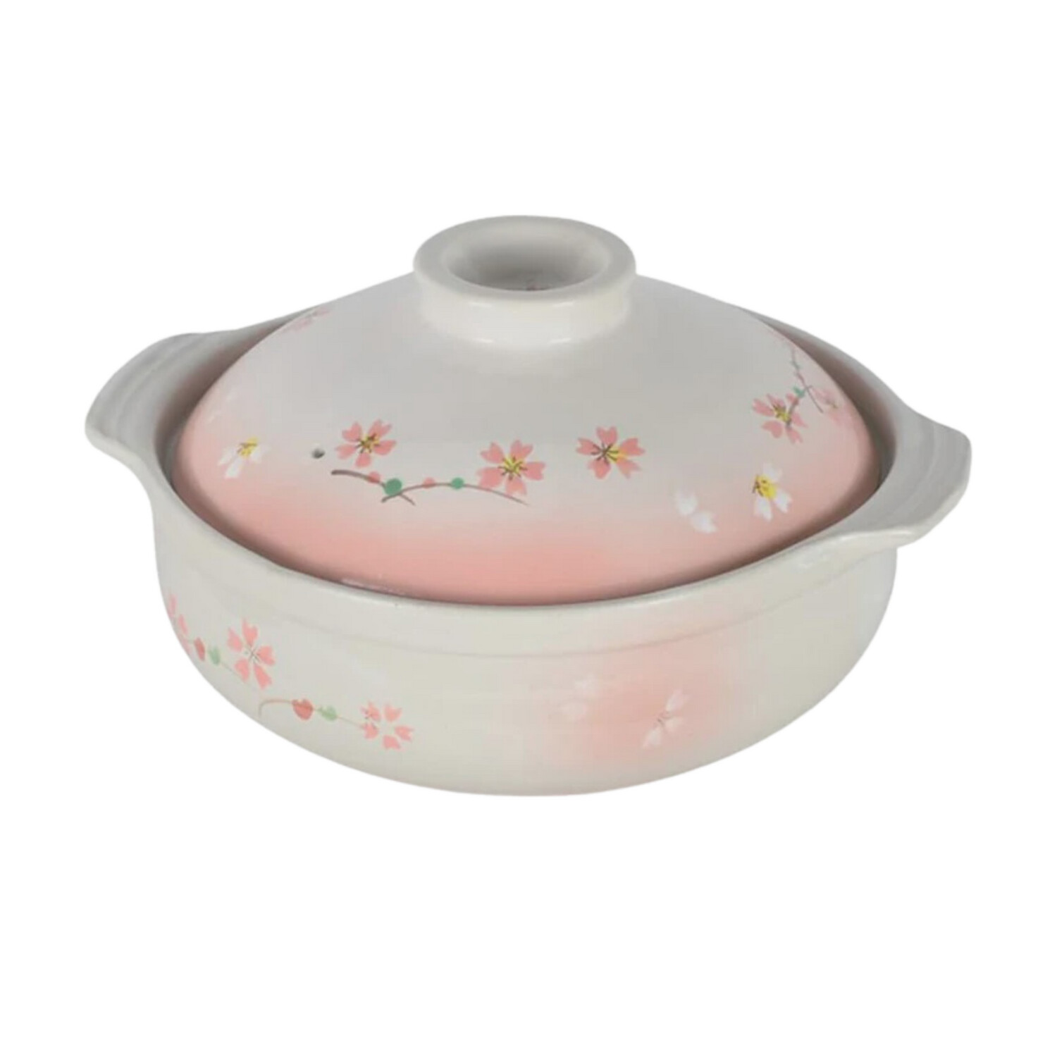 Earthenware Pot No.9 Sakura Pink