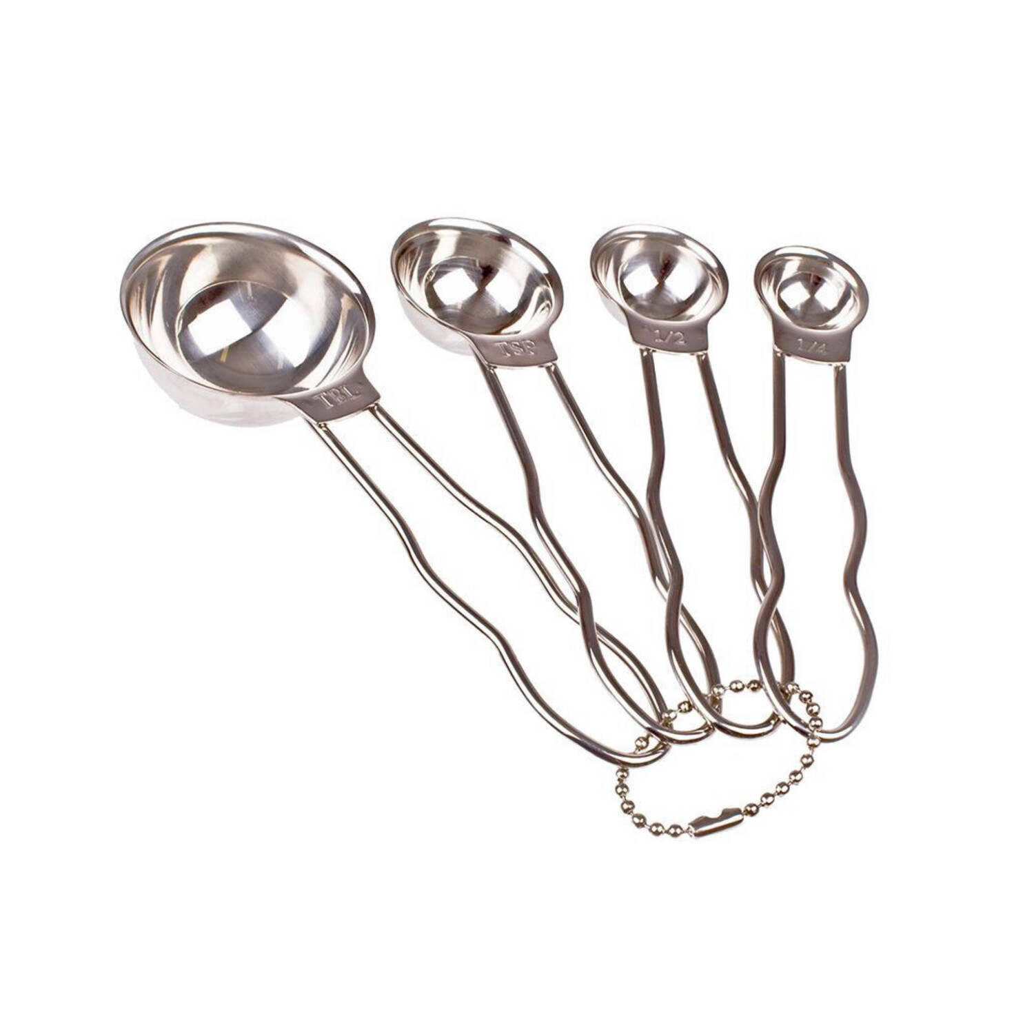 Stainless Steel Measuring Spoons Set 4