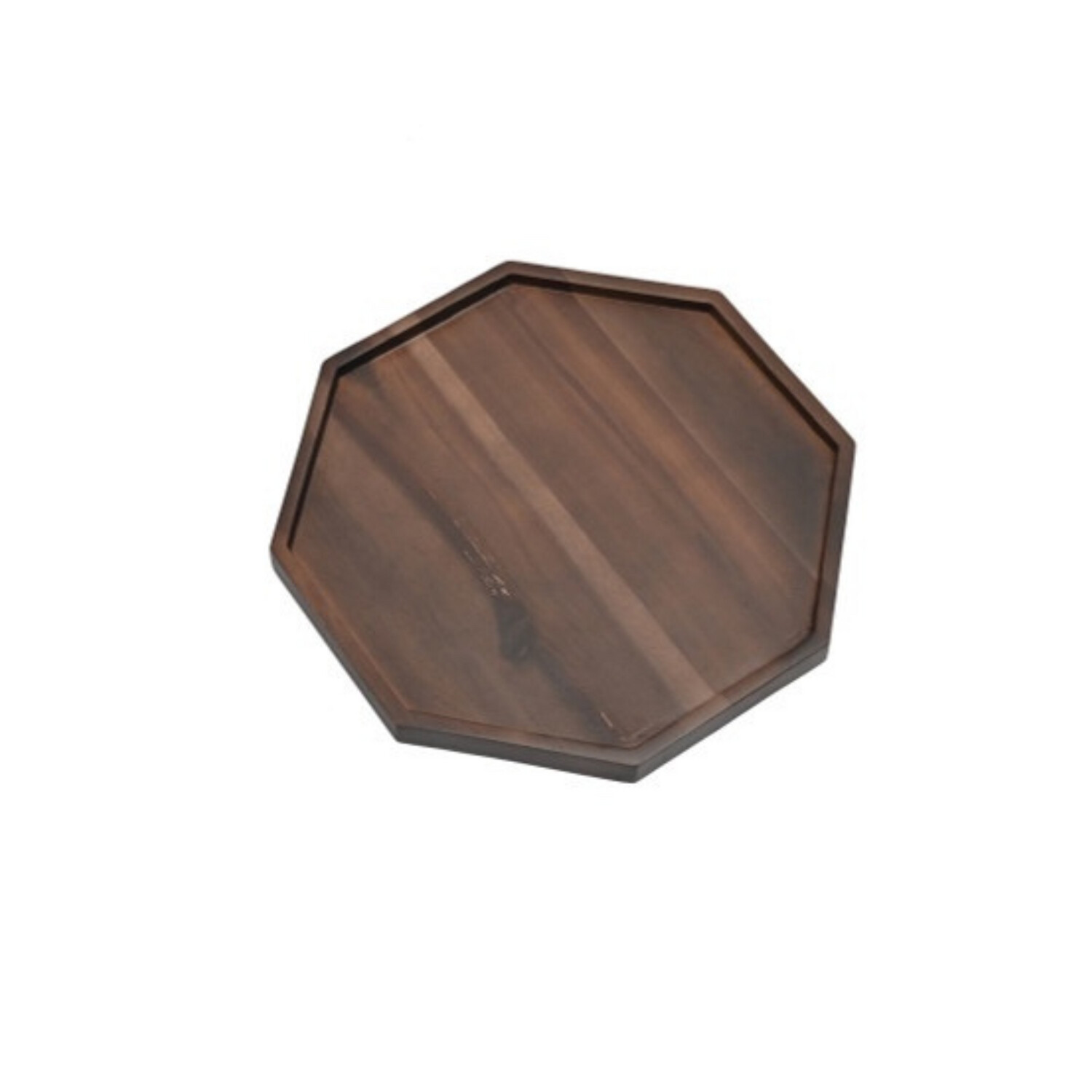 St Clare Acacia Octaganol Serving Tray, 25Cm