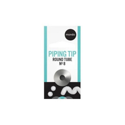 #8 Stainless Steel Round Piping Tip