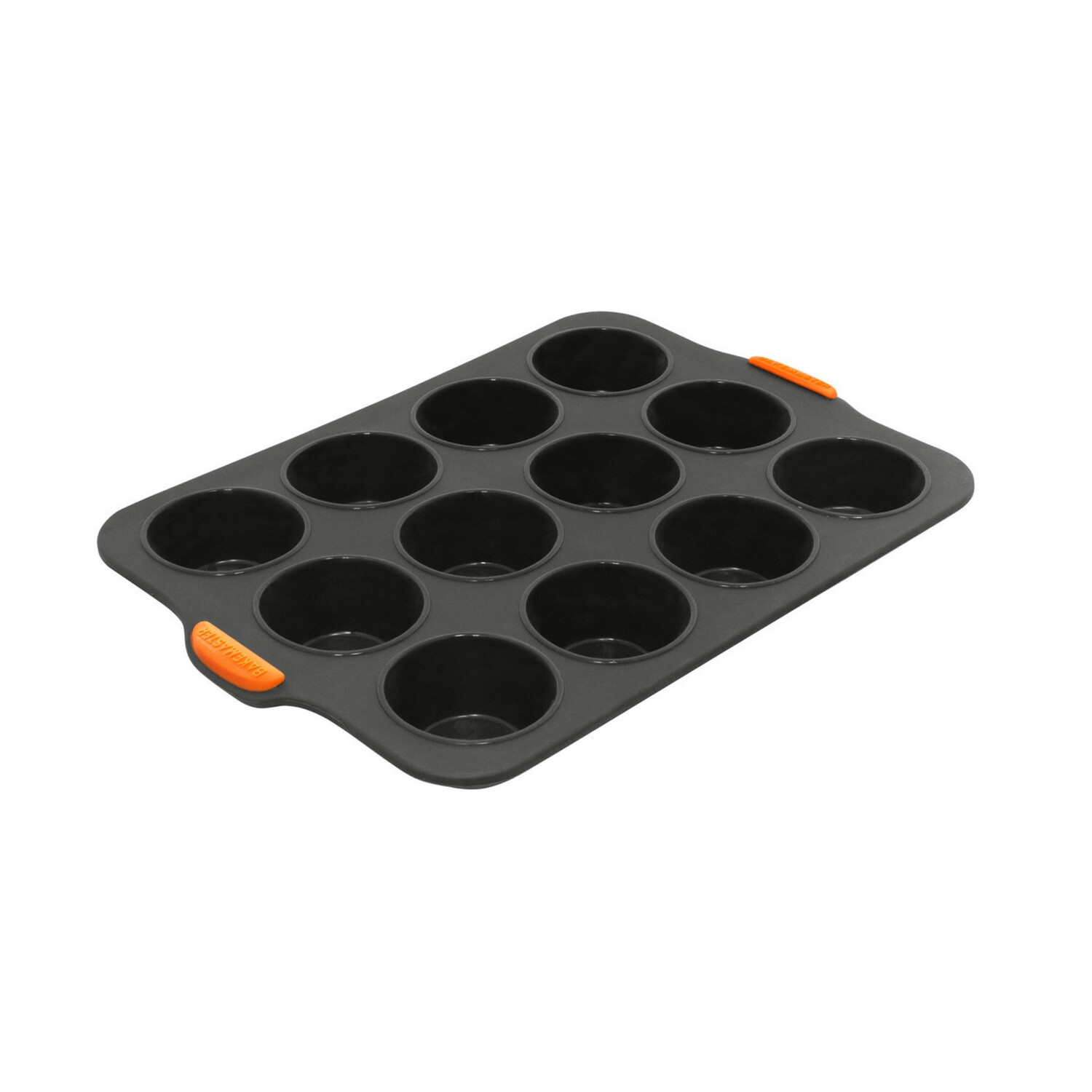 Silicone 12 Cup Muffin Pan 35.5X24.5Xm (6.5X3.5Cm)