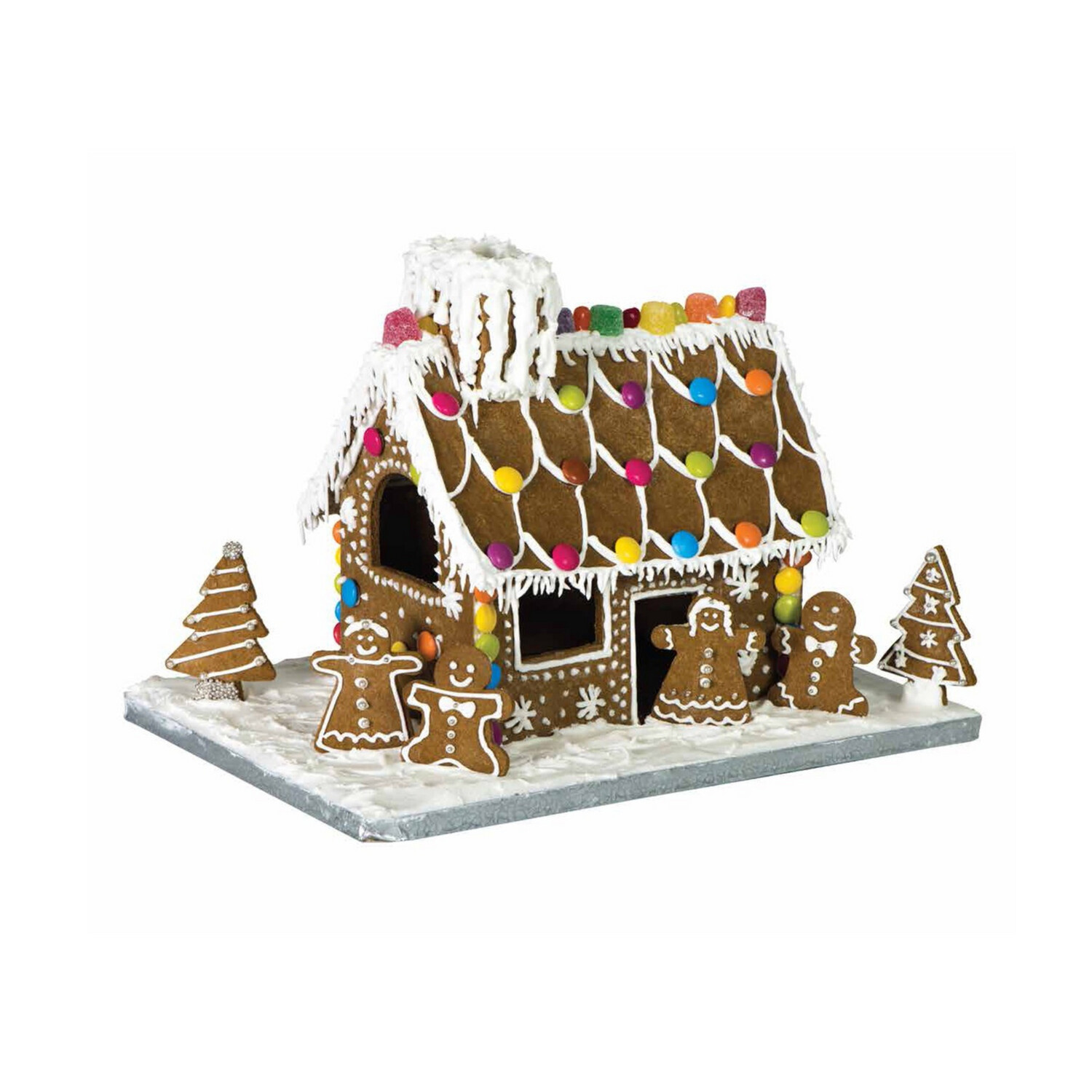 Gingerbread House 10 Piece Set Including Board