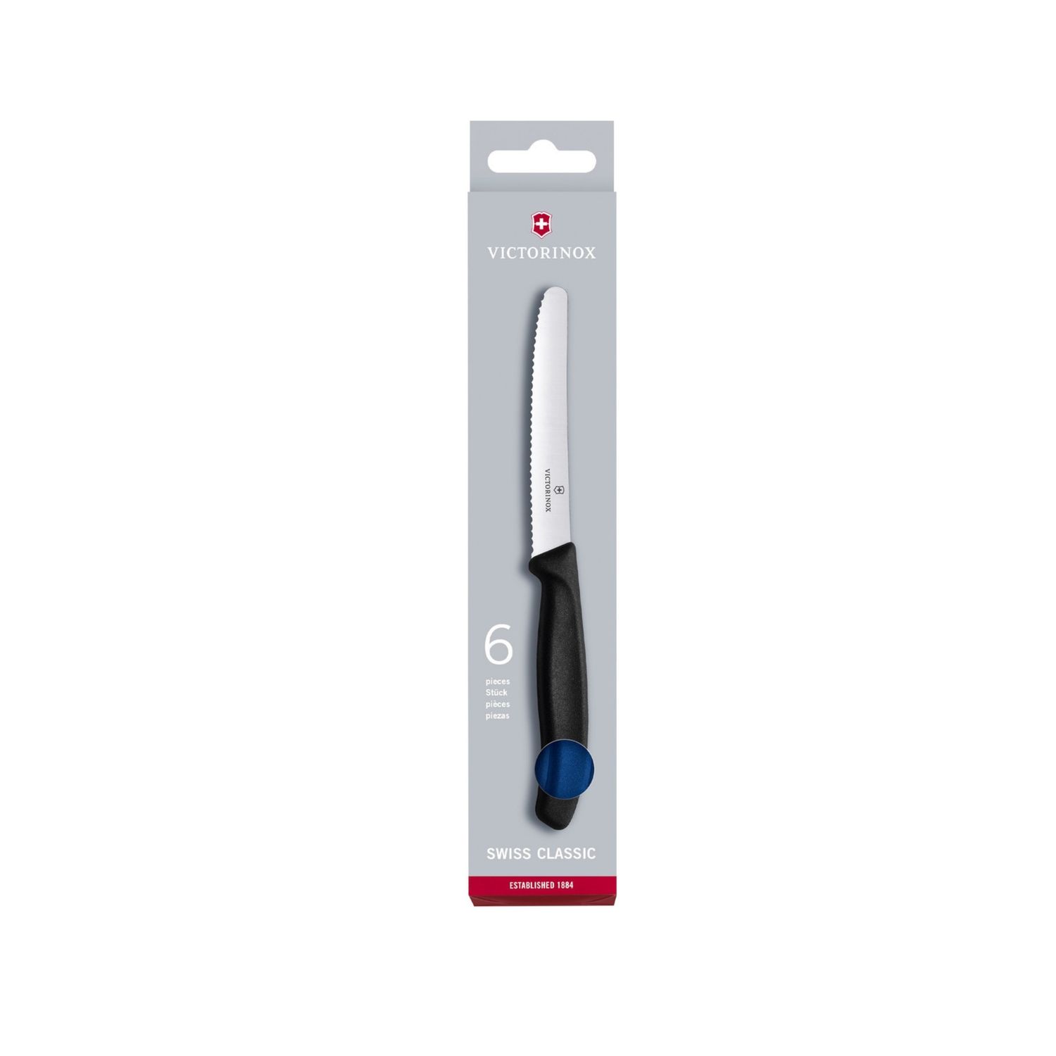 Steak &amp; Tomato Knife - Wavy Edge - 6 Piece